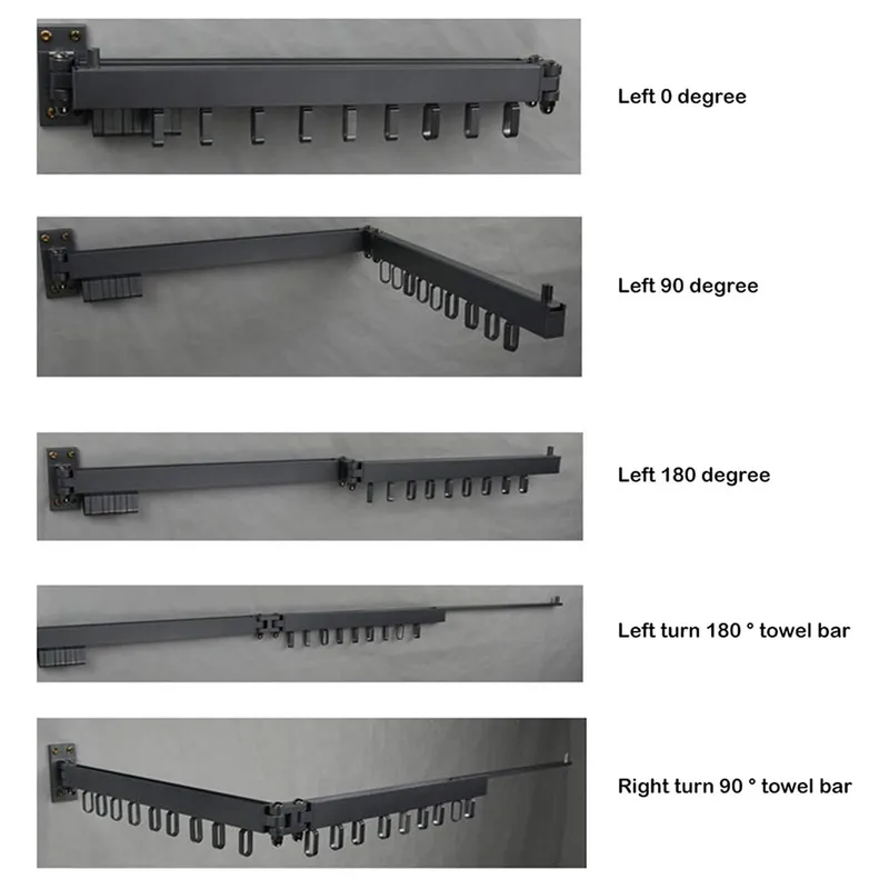 Thumbnail for Séchoir à Linge Rétractable pour Gagner de L’espace – علاقة ملابس لتوفير المساحة