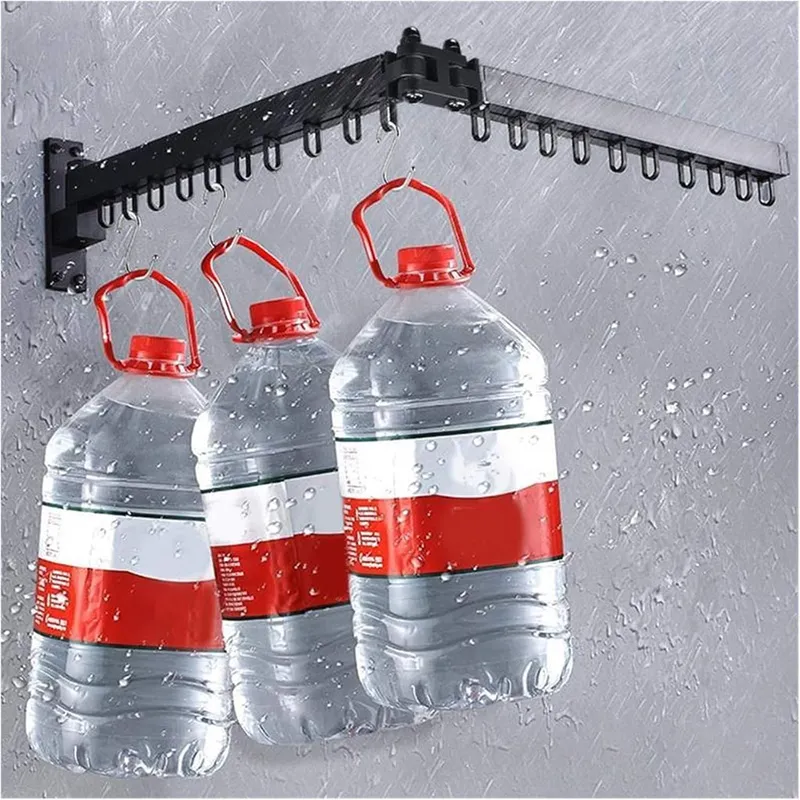 Thumbnail for Séchoir à Linge Rétractable pour Gagner de L’espace – علاقة ملابس لتوفير المساحة