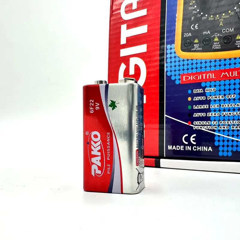 Degital Testeur de multimètre numérique intelligent DT9205A