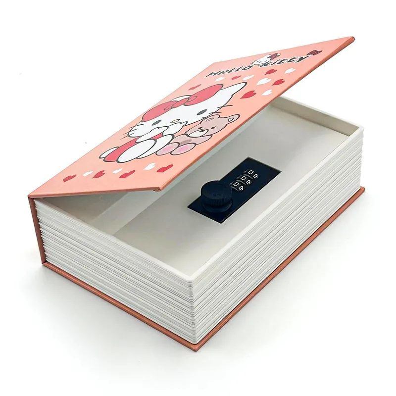 Thumbnail for Coffre-fort Livre pour Enfants et Boîte de Rangement Sécurisée – علبة حفظ النقود للأطفال